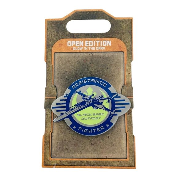 Disney Parks Star Wars Galaxy’s Edge Resistance Fighter Black Spire Outpost Pin - Picture 1 of 2